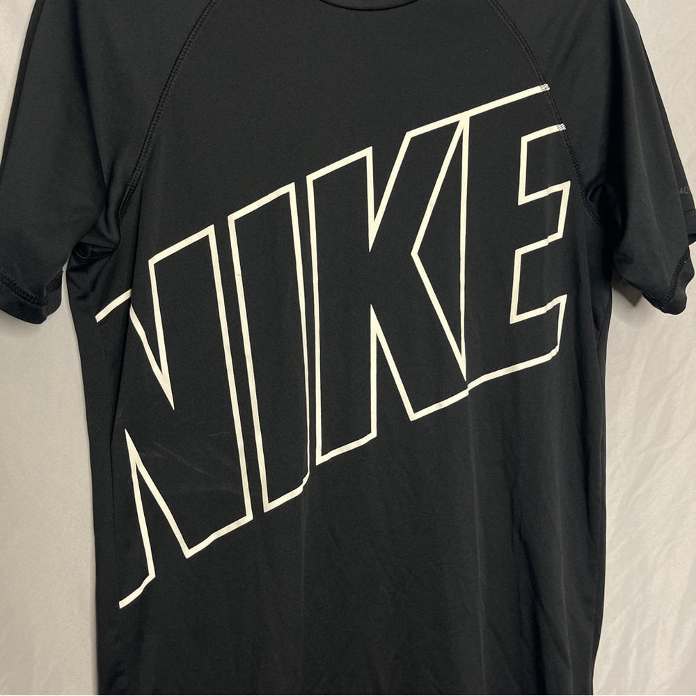 Nike Swim Black Dri-Fit Rash Guard - Picture 9 of 9